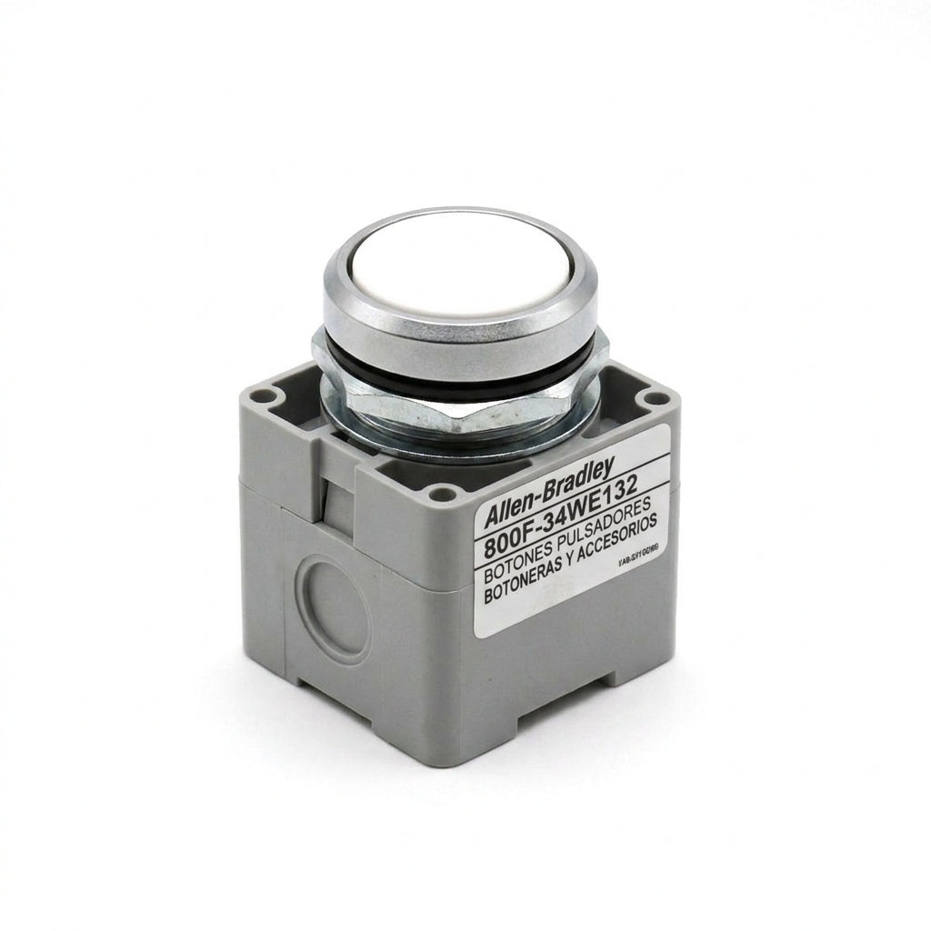 ALLEN-BRADLEY 800F-34WE132 BOTONES PULSADORES BOTONERAS Y ACCESORIOS