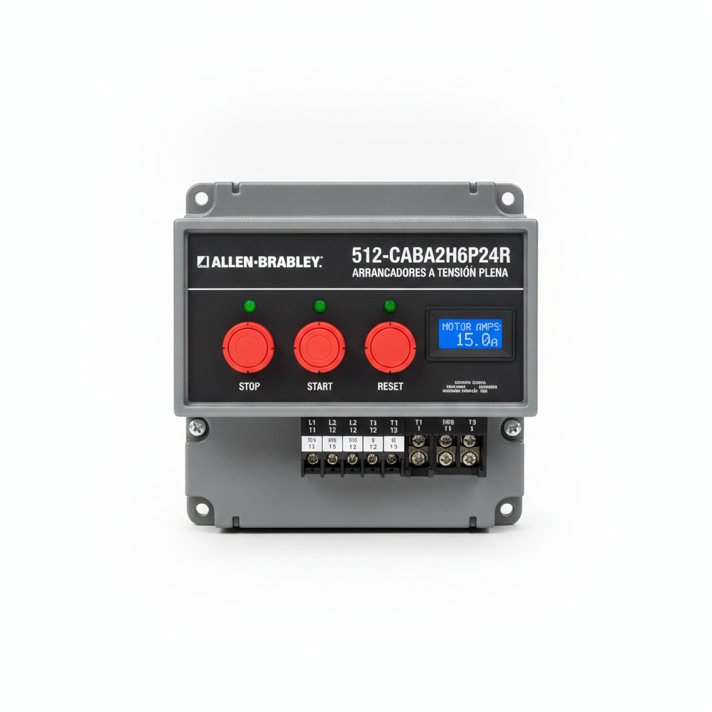 ALLEN-BRADLEY 512-CABA2H6P24R ARRANCADORES A TENSION PLENA