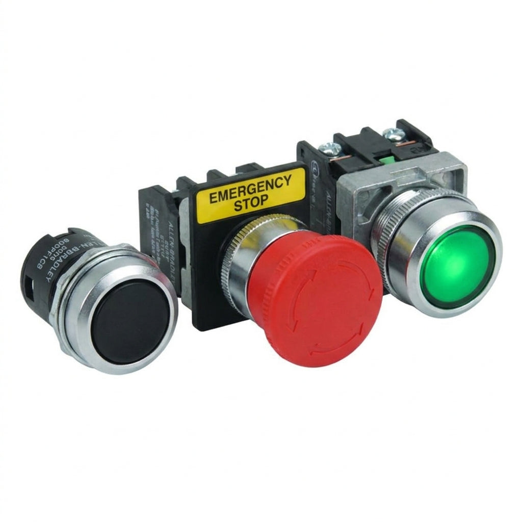 ALLEN-BRADLEY 800PF1CB BOTONES PULSADORES BOTONERAS Y ACCESORIOS