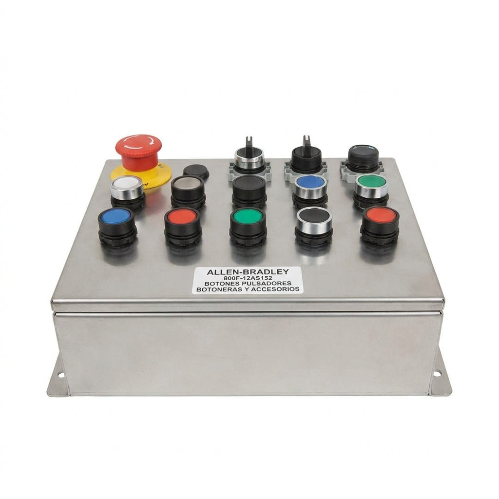 ALLEN-BRADLEY 800F-12AS152 BOTONES PULSADORES BOTONERAS Y ACCESORIOS