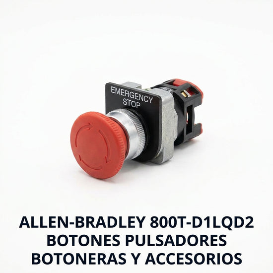 ALLEN-BRADLEY 800T-D1LQD2 BOTONES PULSADORES BOTONERAS Y ACCESORIOS