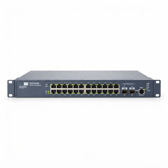 3COM 0231A44D EQUIPO DATACOM (REDES Y CABLEADO ESTRUCTURADO)