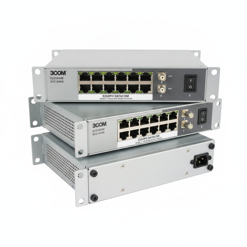 3COM 0231A44B EQUIPO DATACOM (REDES Y CABLEADO ESTRUCTURADO)