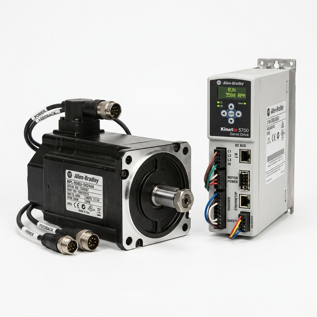 ALLEN-BRADLEY MPL-B580J-SK24AA SERVOMOTORES Y SERVODRIVES