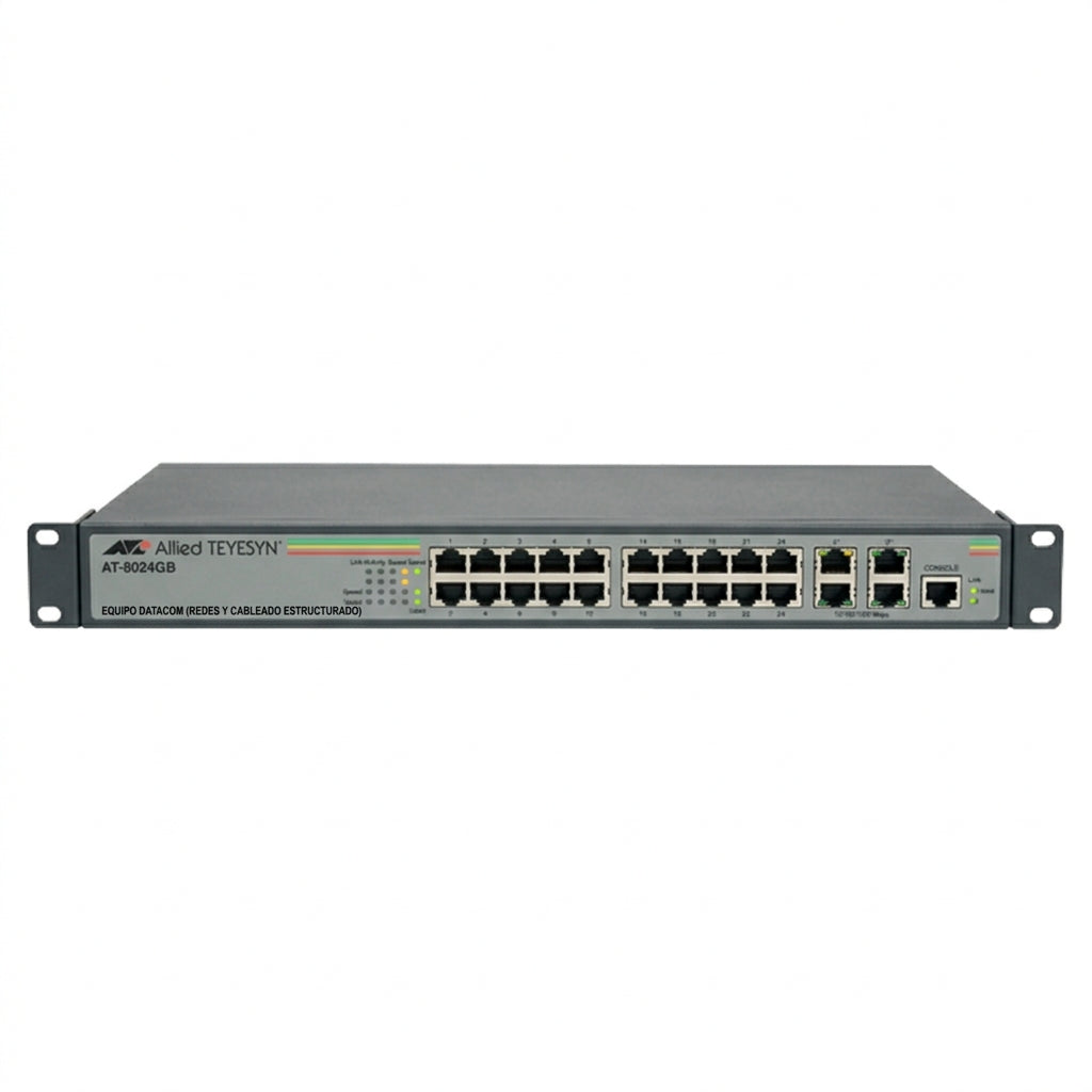 ALLIED-TELESYN AT-8024GB EQUIPO DATACOM (REDES Y CABLEADO ESTRUCTURADO)
