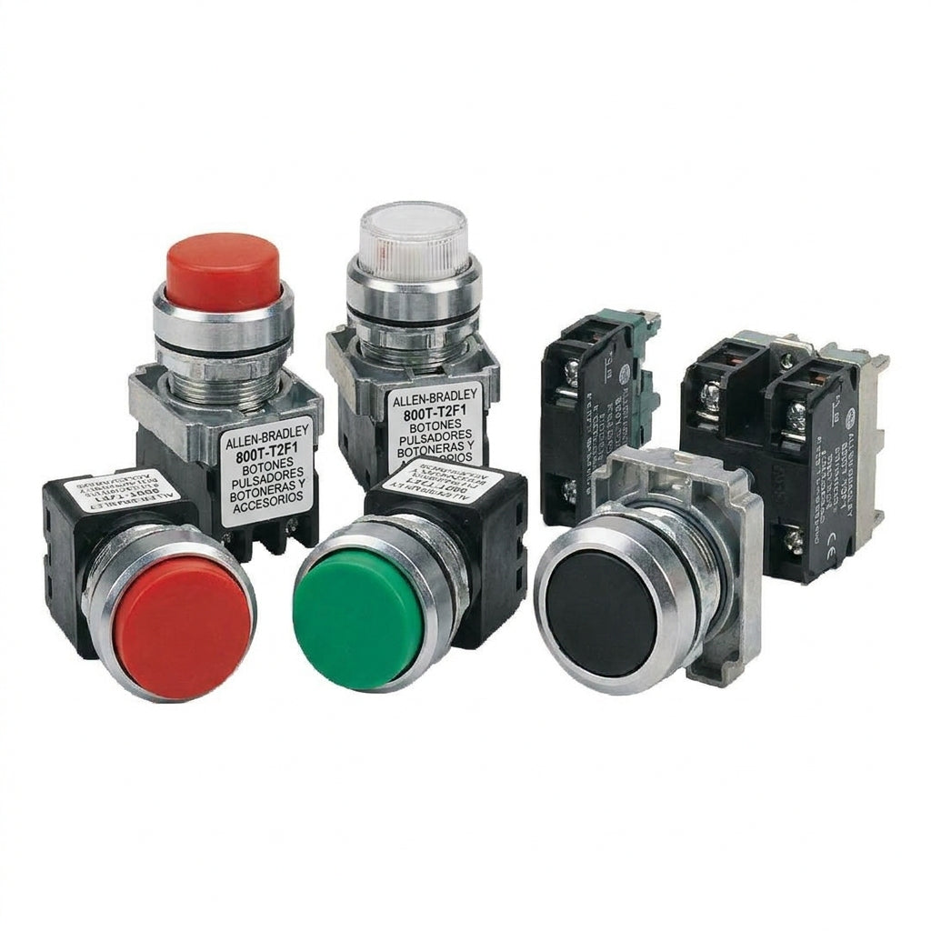ALLEN-BRADLEY 800T-T2F1 BOTONES PULSADORES BOTONERAS Y ACCESORIOS