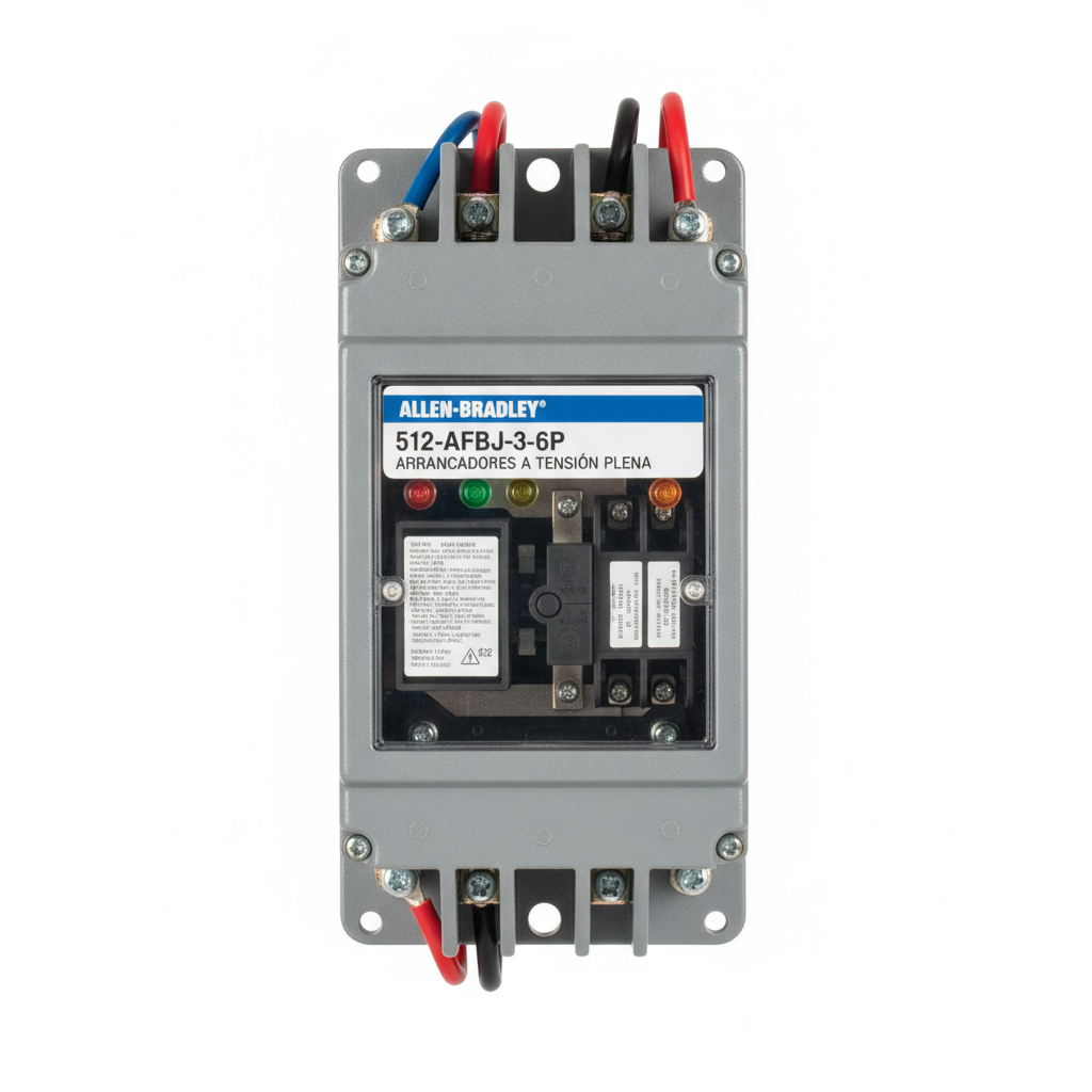 ALLEN-BRADLEY 512-AFBJ-3-6P ARRANCADORES A TENSION PLENA