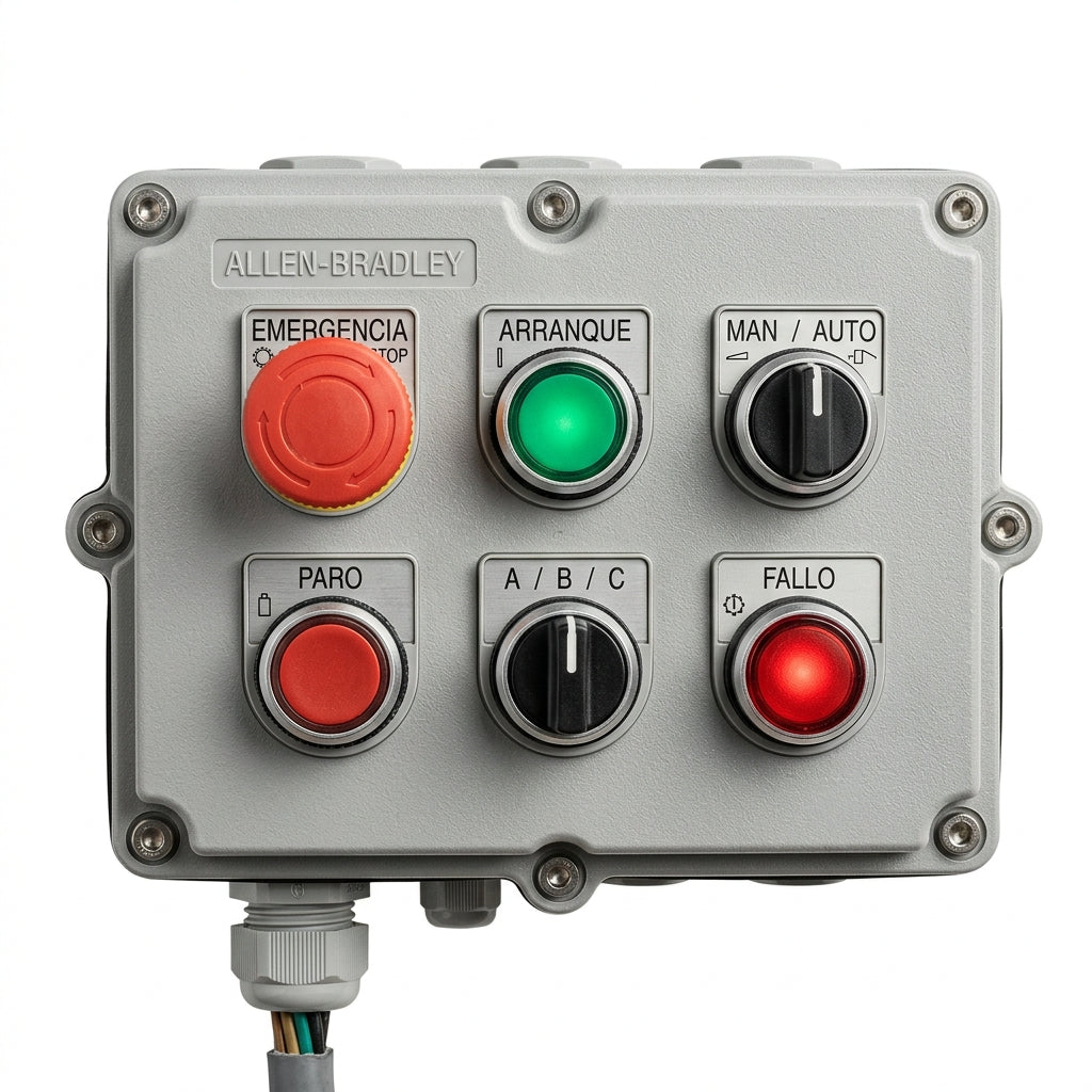 ALLEN-BRADLEY 800H-C-FRXMQH24GA7 BOTONES PULSADORES BOTONERAS Y ACCESORIOS