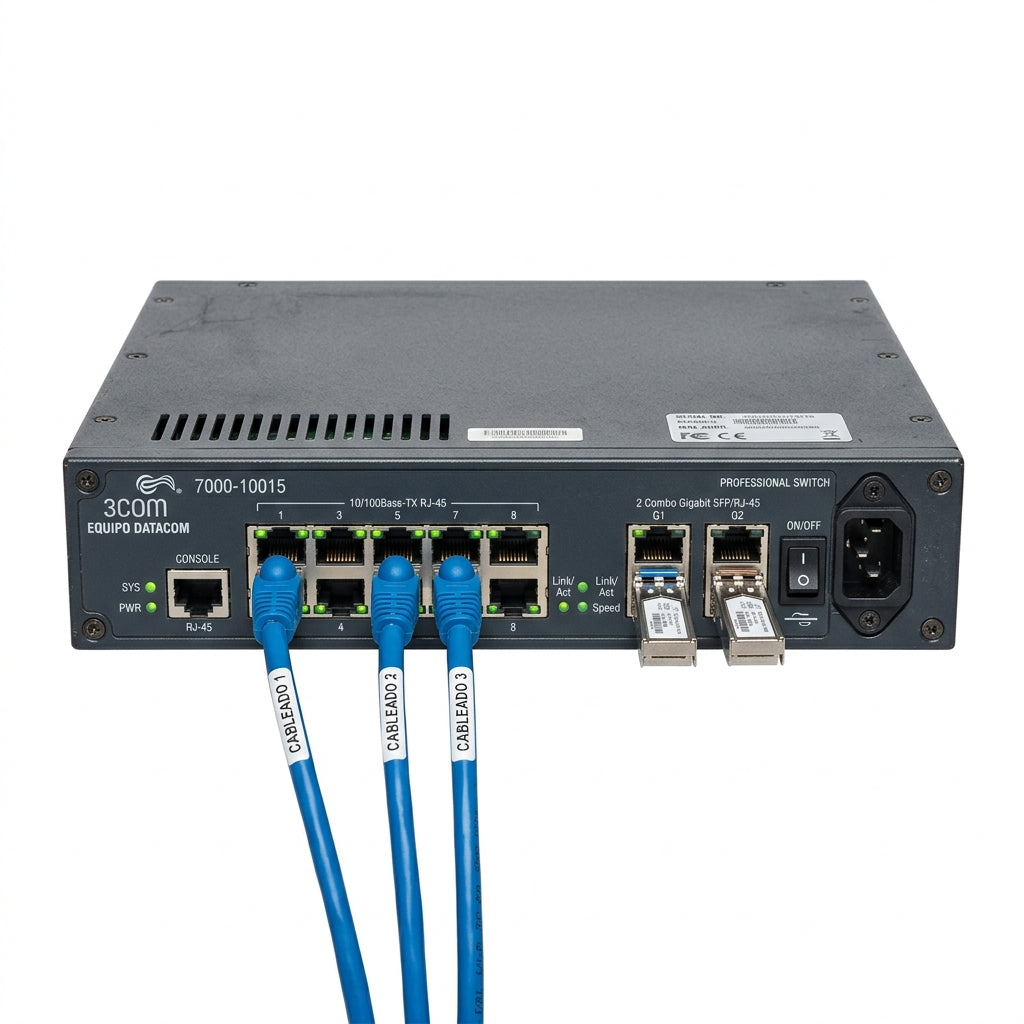 3COM 7000-10015 EQUIPO DATACOM (REDES Y CABLEADO ESTRUCTURADO)