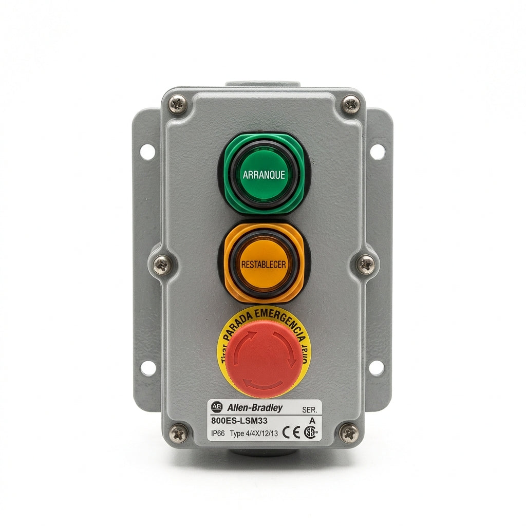 ALLEN-BRADLEY 800ES-LSM33 BOTONES PULSADORES BOTONERAS