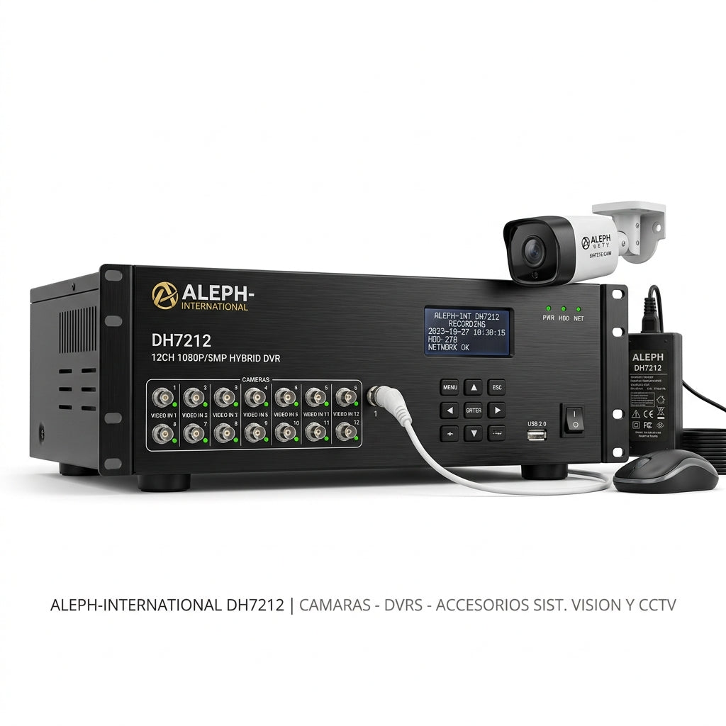 ALEPH-INTERNATIONAL DH7212 CAMARAS - DVRS - ACCESORIOS SIST. VISION Y CCTV