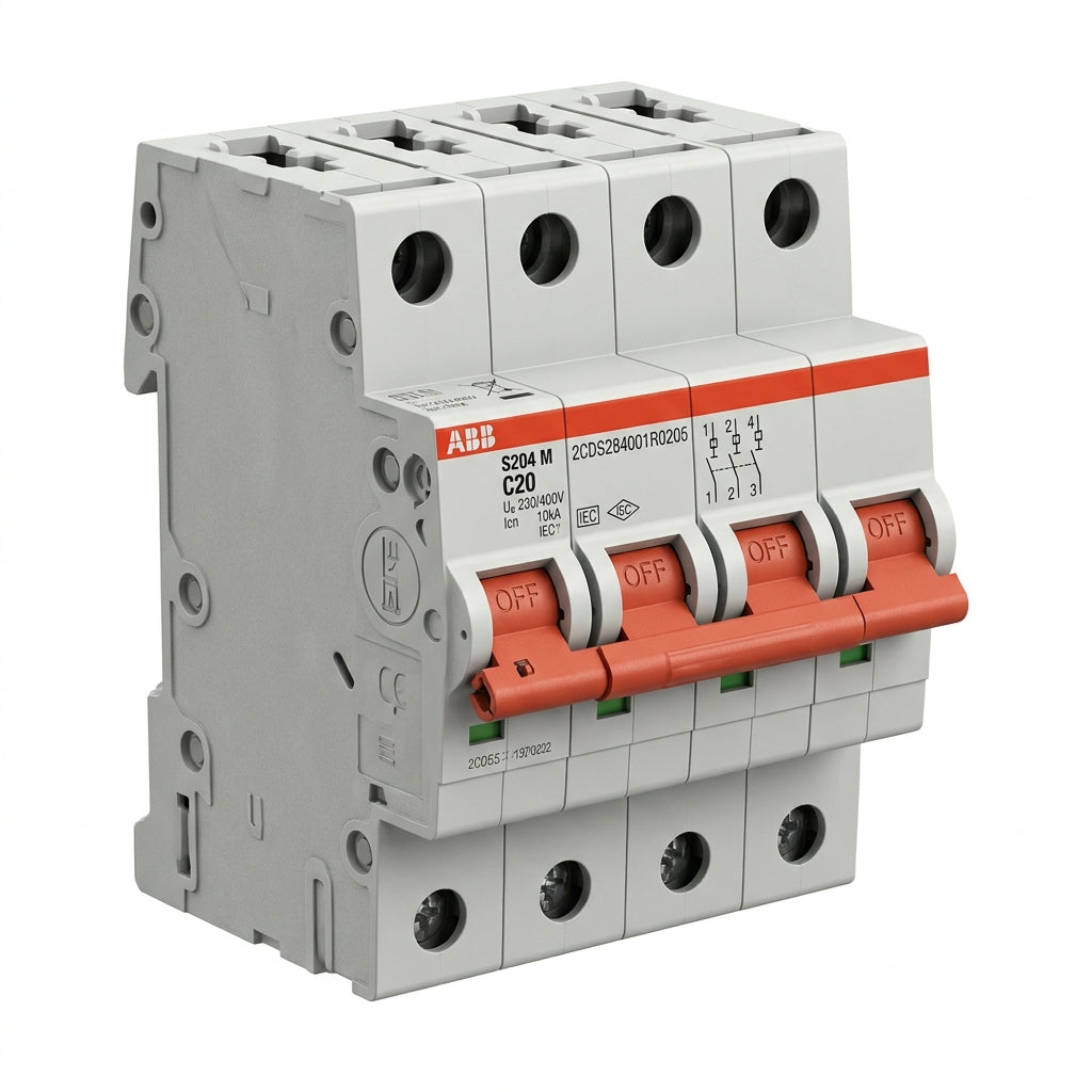 ABB 2CDS284001R0205 INTERRUPTORES TERMOMAGNETICOS MINIATURA RIEL DIN