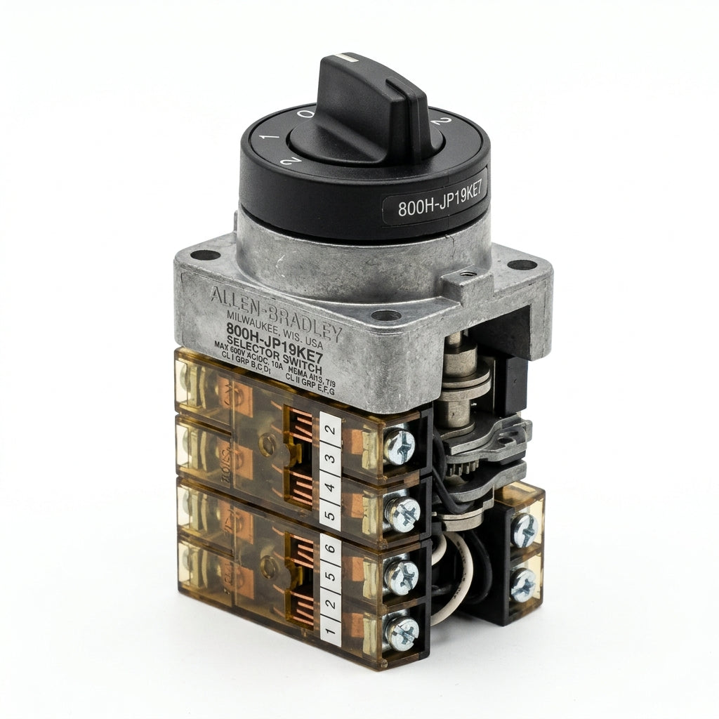 ALLEN-BRADLEY 800H-JP19KE7 SELECTORES Y CONMUTADORES DE FASE - LEVAS