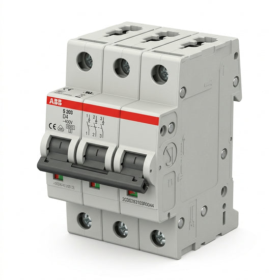 ABB 2CDS283103R0044 INTERRUPTORES TERMOMAGNETICOS MINIATURA RIEL DIN
