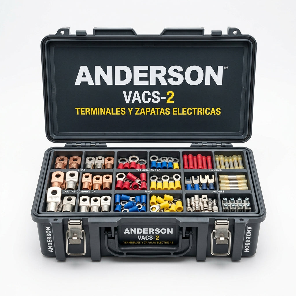 ANDERSON VACS-2 TERMINALES Y ZAPATAS ELECTRICAS