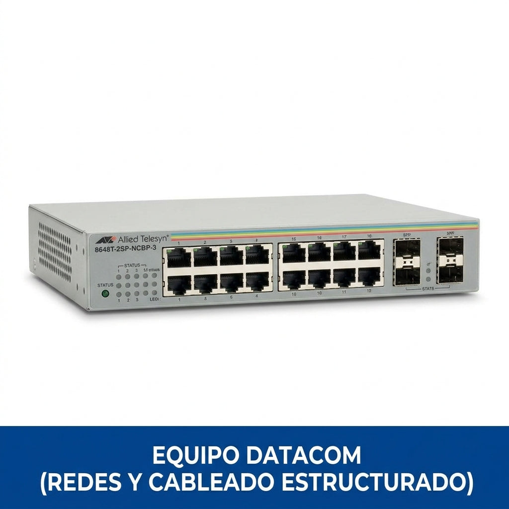 ALLIED-TELESYN 8648T-2SP-NCBP-3 EQUIPO DATACOM (REDES Y CABLEADO ESTRUCTURADO)