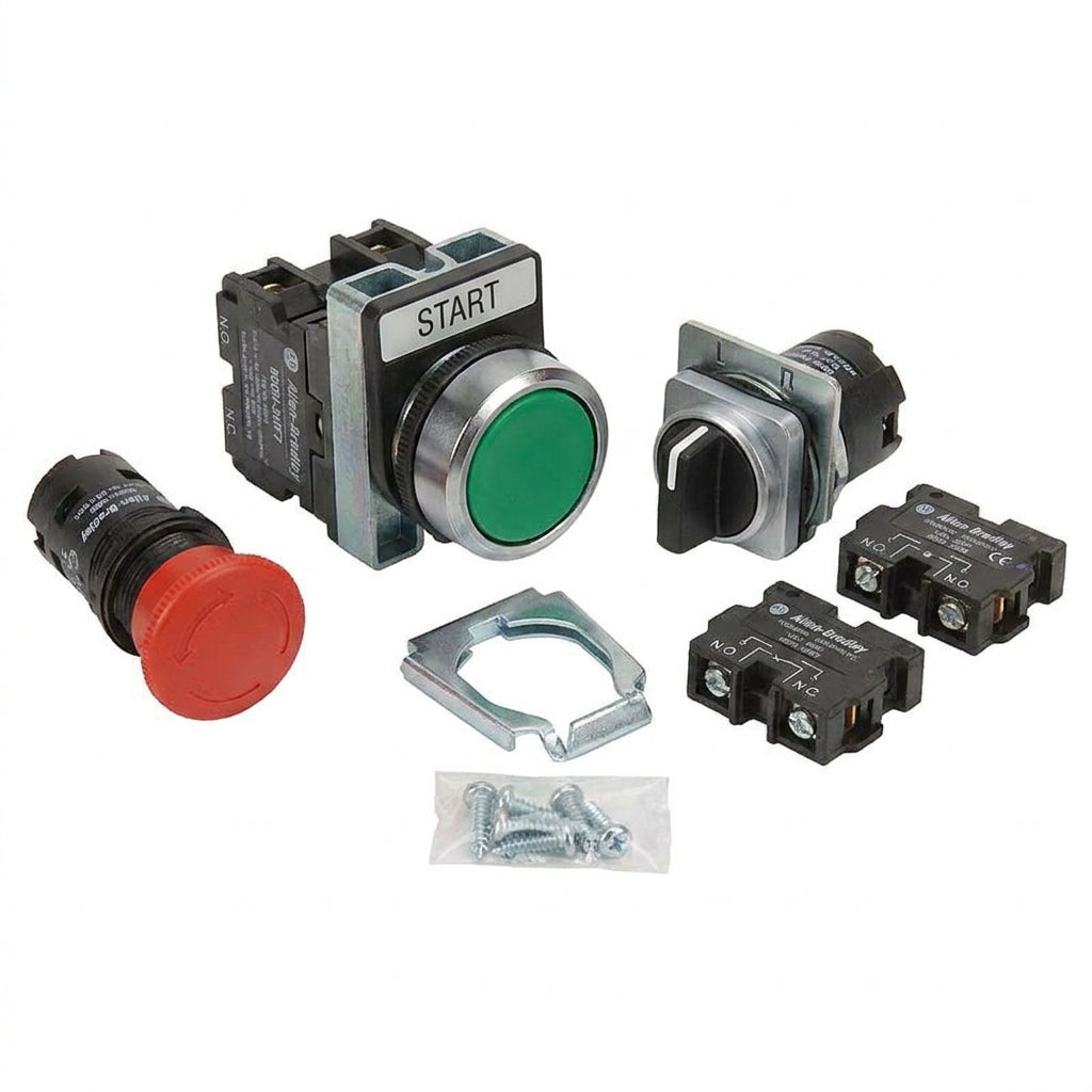 ALLEN-BRADLEY 800H-3HF7 BOTONES PULSADORES BOTONERAS Y ACCESORIOS