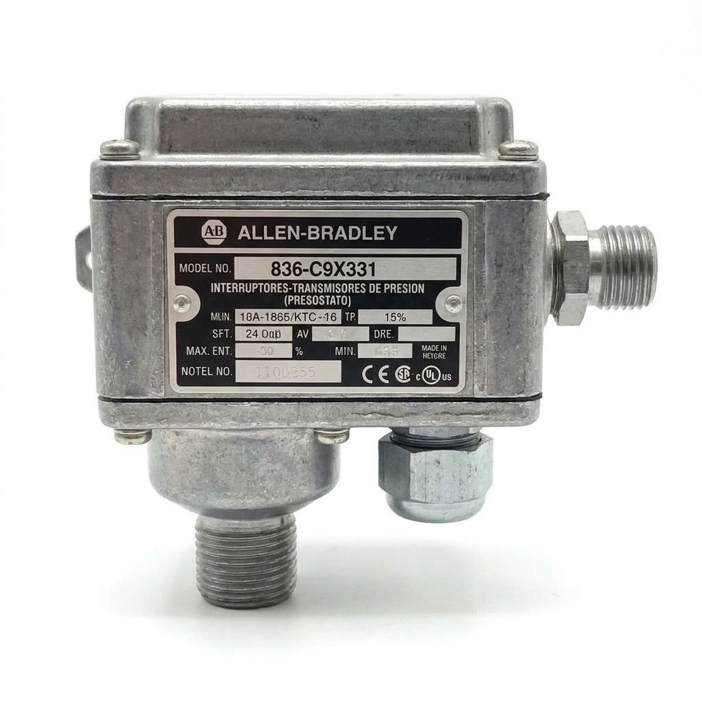 ALLEN-BRADLEY 836-C9X331 INTERRUPTORES-TRANSMISORES DE PRESION (PRESOSTATO)