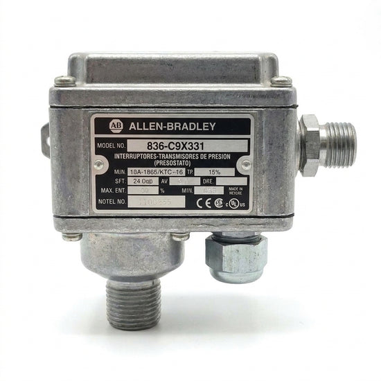ALLEN-BRADLEY 836-C9X331 INTERRUPTORES-TRANSMISORES DE PRESION (PRESOSTATO)