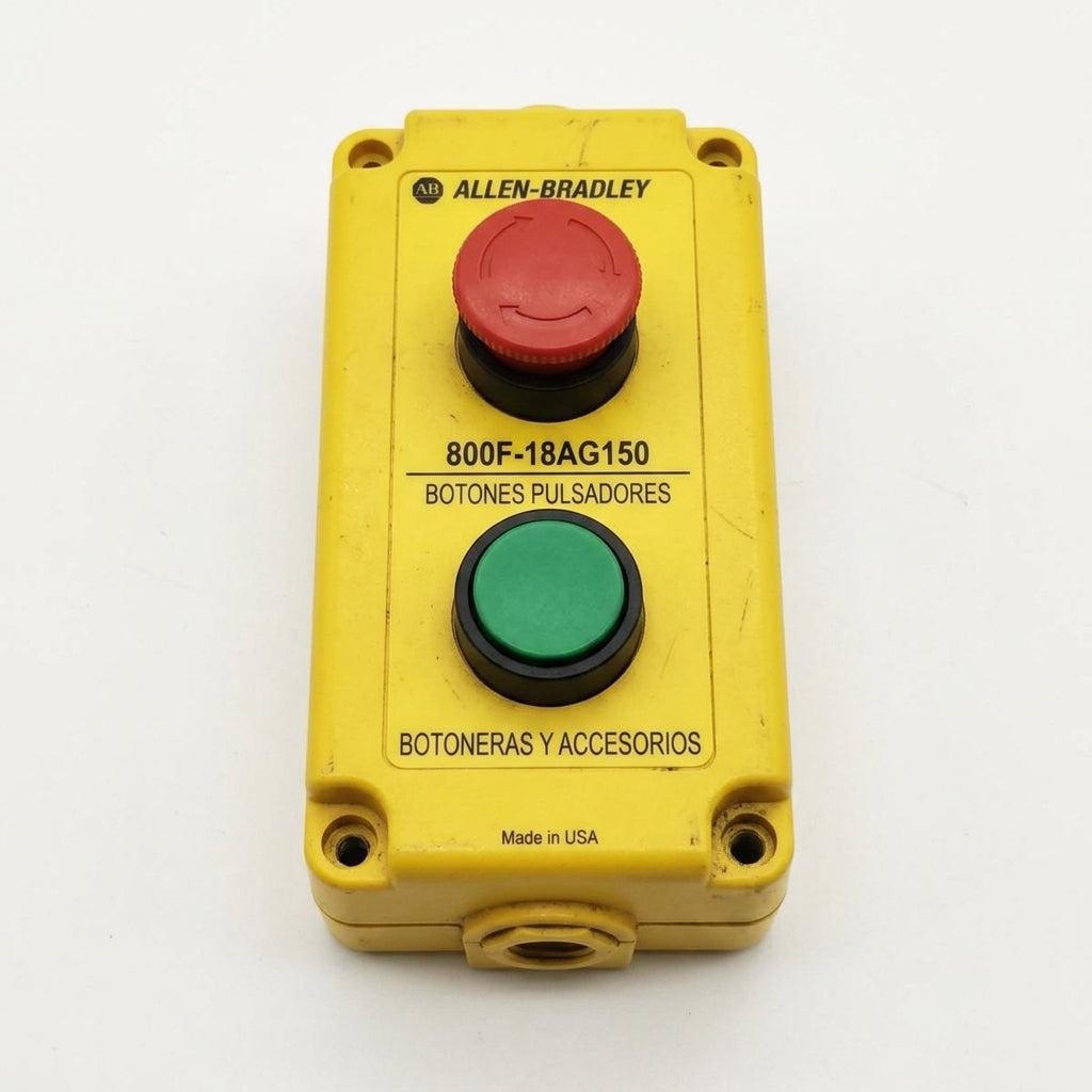 ALLEN-BRADLEY 800F-18AG150 BOTONES PULSADORES BOTONERAS Y ACCESORIOS