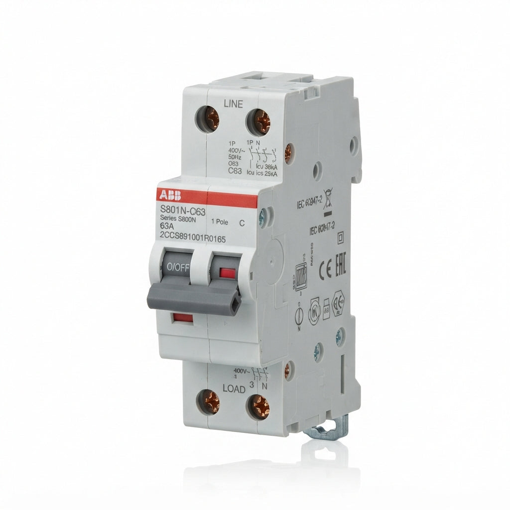 ABB 2CCS891001R0165 INTERRUPTORES TERMOMAGNETICOS MINIATURA RIEL DIN