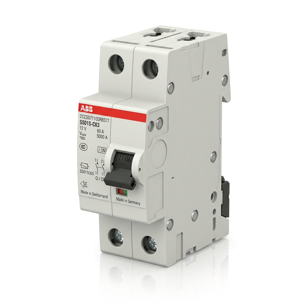 ABB 2CCS571103R8377 INTERRUPTORES TERMOMAGNETICOS MINIATURA RIEL DIN