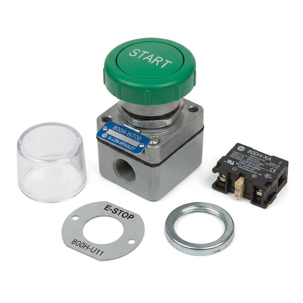 ALLEN-BRADLEY 800H-W7OO BOTONES PULSADORES BOTONERAS Y ACCESORIOS