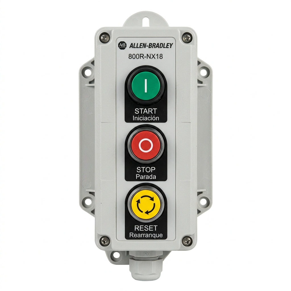 ALLEN-BRADLEY 800R-NX18 BOTONES PULSADORES BOTONERAS Y ACCESORIOS