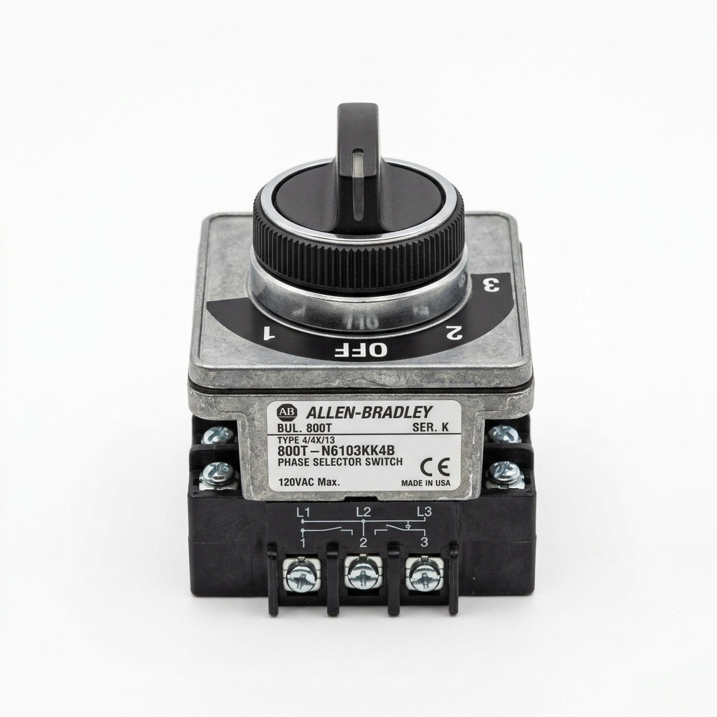 ALLEN-BRADLEY 800T-N6103KK4B SELECTORES Y CONMUTADORES DE FASE - LEVAS