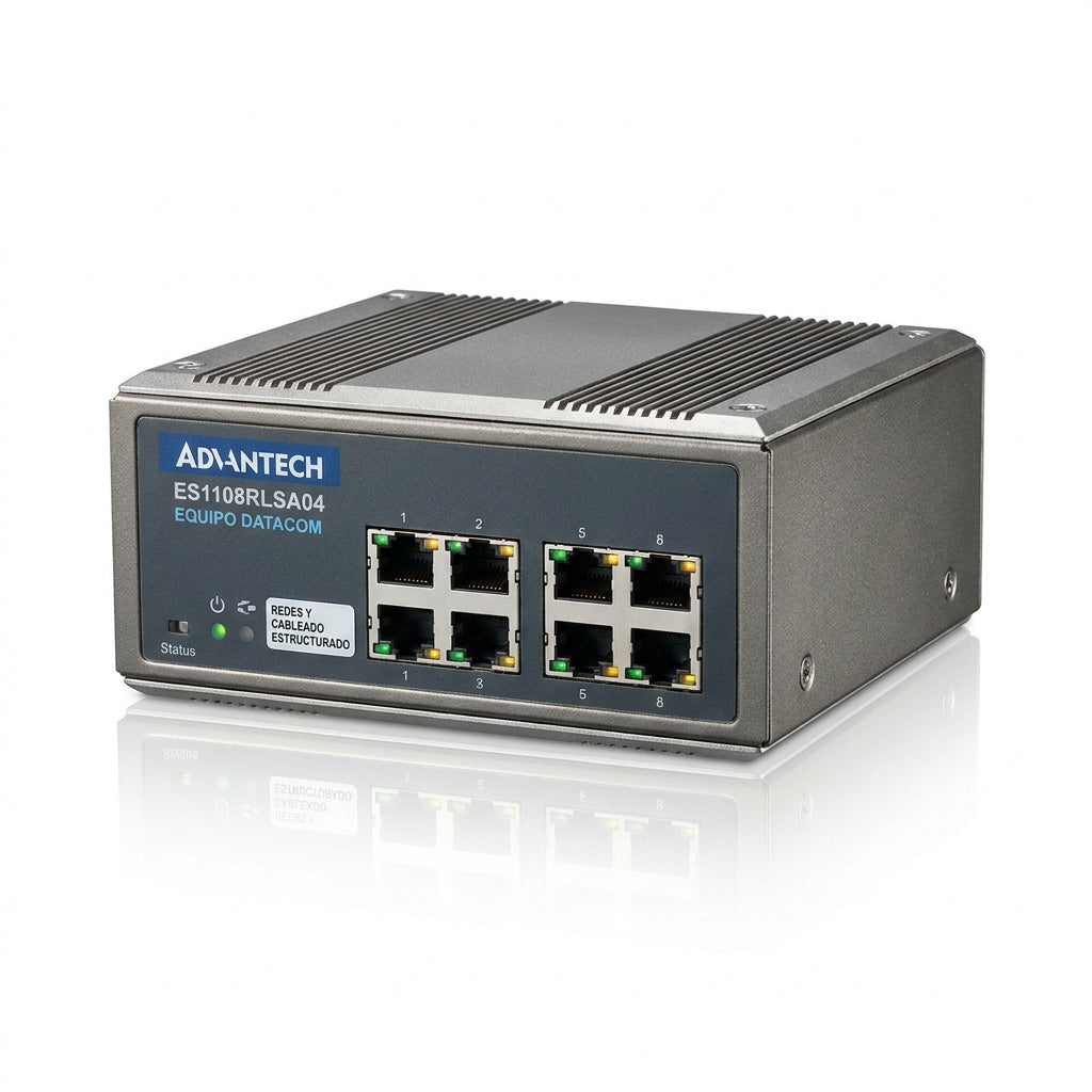 ADVANTECH ES1108RLSA04 EQUIPO DATACOM (REDES Y CABLEADO ESTRUCTURADO)