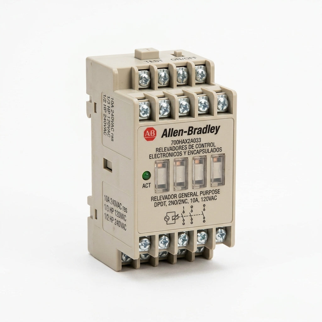 ALLEN-BRADLEY 700HAX2A033 RELEVADORES DE CONTROL ELECTRONICOS Y ENCAPSULADOS