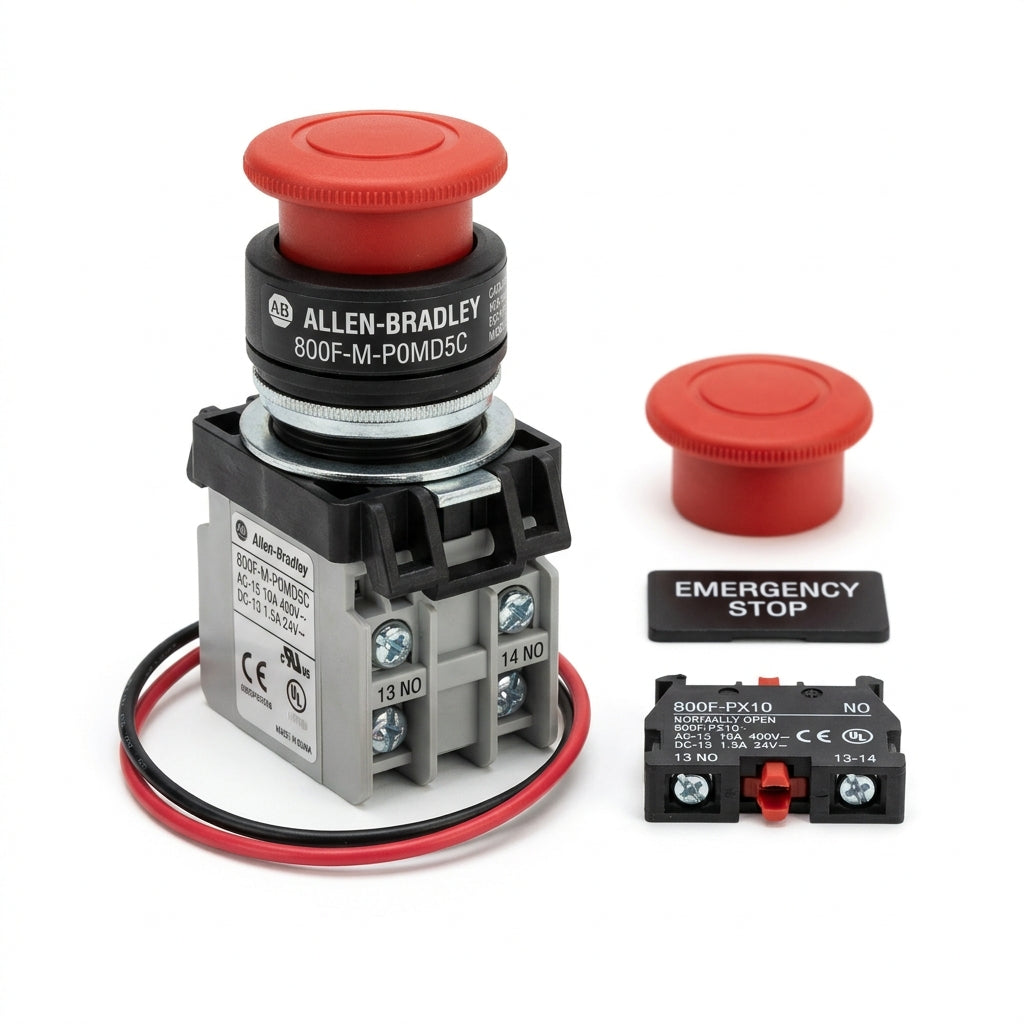 ALLEN-BRADLEY 800F-M-P0MD5C BOTONES PULSADORES BOTONERAS Y ACCESORIOS