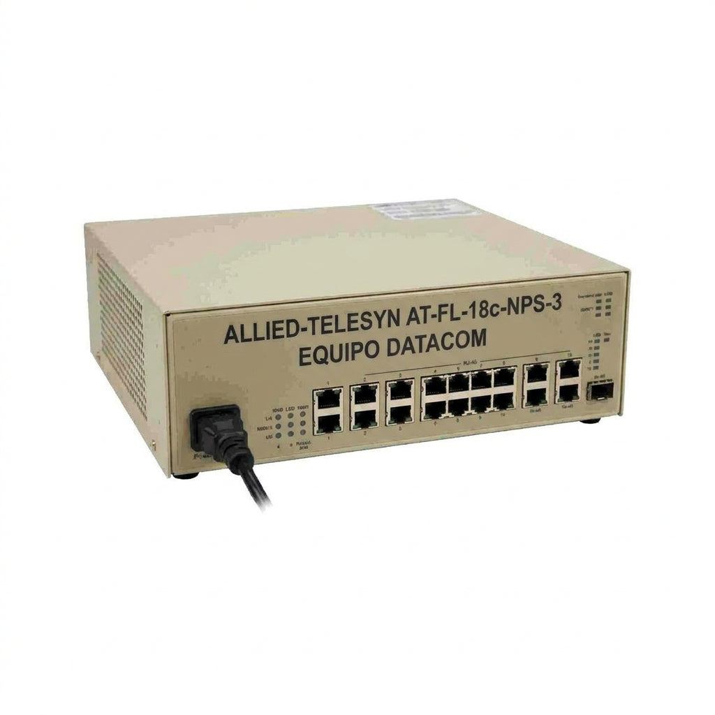 ALLIED-TELESYN AT-FL-18c-NPS-3 EQUIPO DATACOM (REDES Y CABLEADO ESTRUCTURADO)