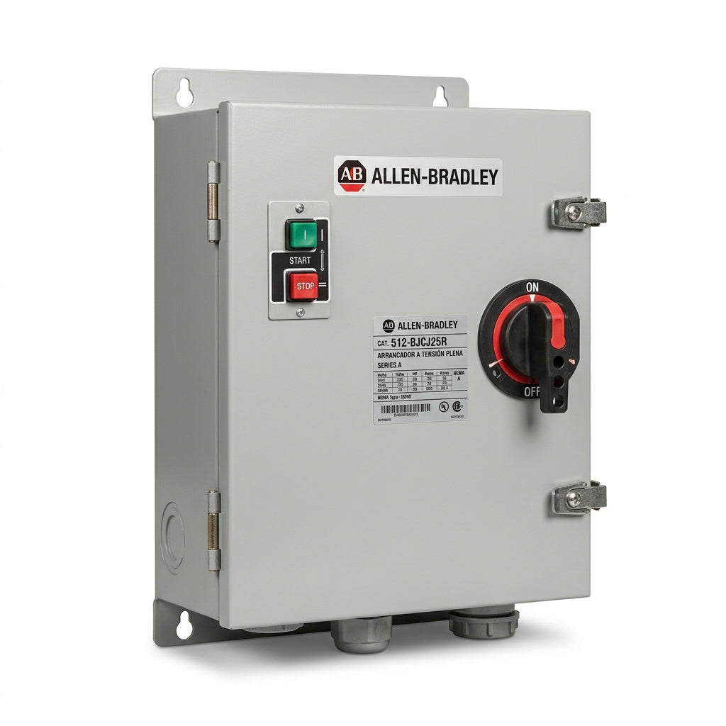 ALLEN-BRADLEY 512-BJCJ25R ARRANCADORES A TENSION PLENA