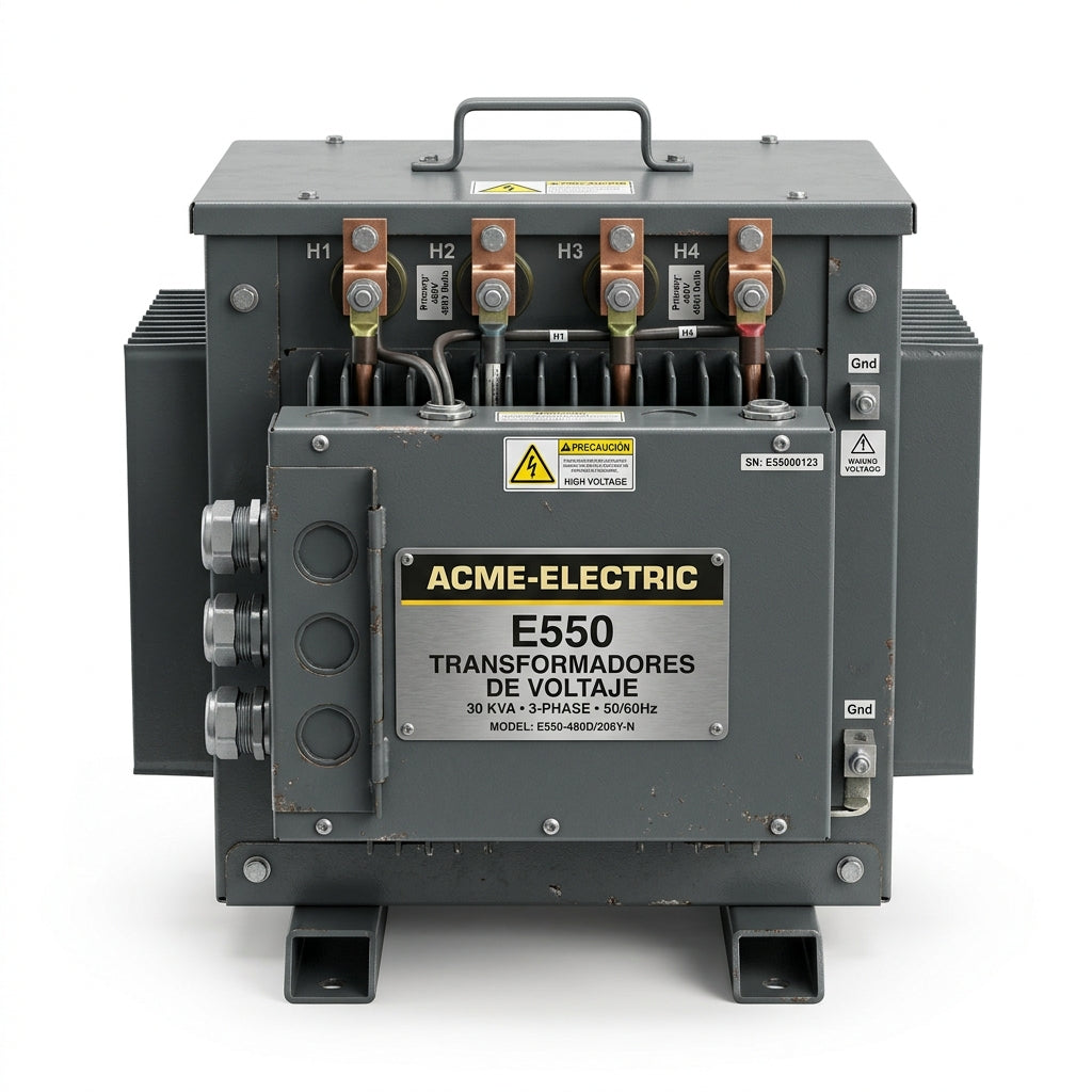 ACME-ELECTRIC E550 TRANSFORMADORES DE VOLTAJE