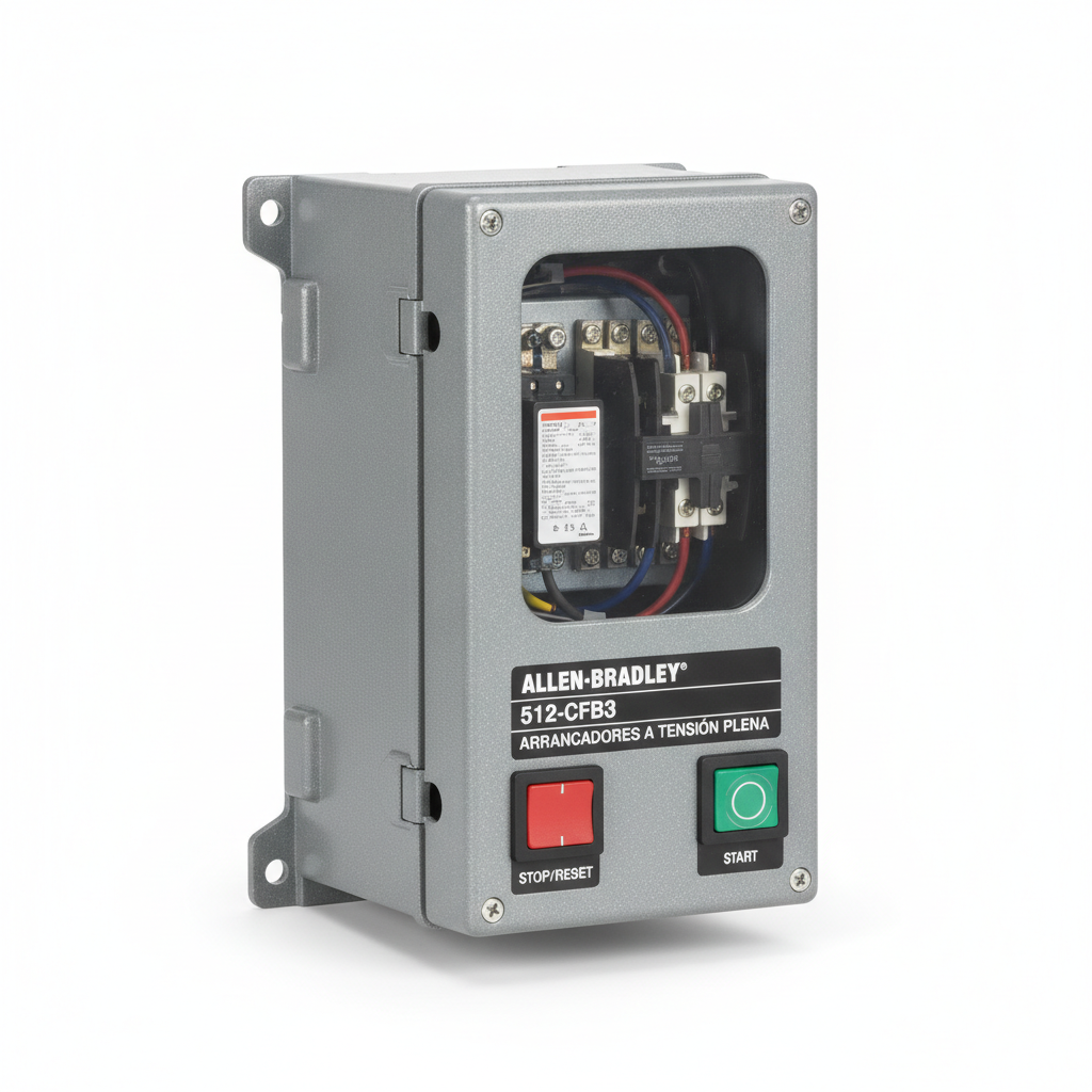 ALLEN-BRADLEY 512-CFB3 ARRANCADORES A TENSION PLENA