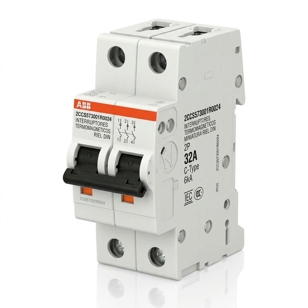 ABB 2CCS573001R0024 INTERRUPTORES TERMOMAGNETICOS MINIATURA RIEL DIN