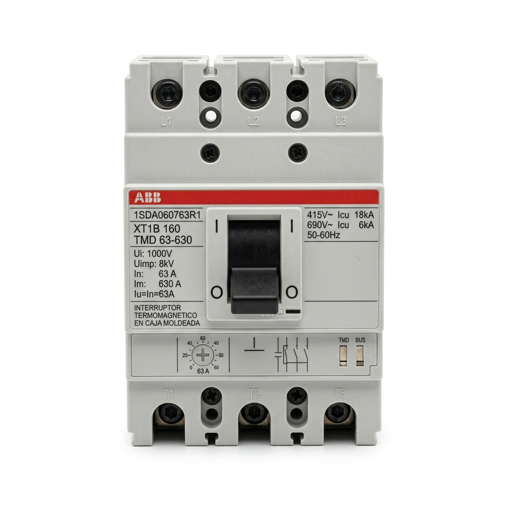 ABB 1SDA060763R1 INTERRUPTORES TERMOMAGNETICOS EN CAJA MOLDEADA