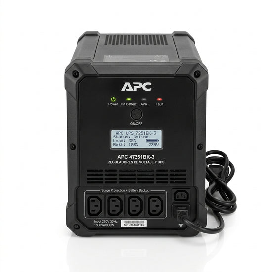 APC 47251BK-3 REGULADORES DE VOLTAJE Y UPS