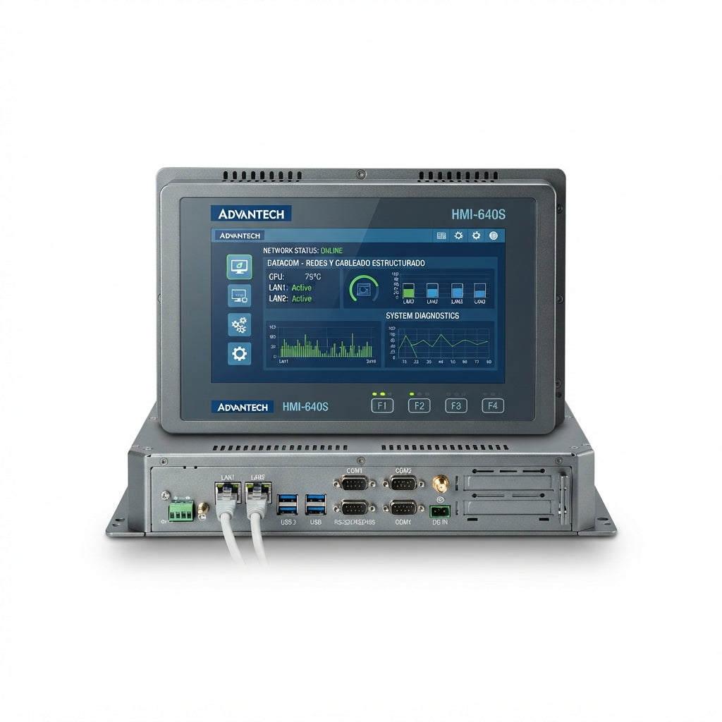 ADVANTECH HMI-640S EQUIPO DATACOM (REDES Y CABLEADO ESTRUCTURADO)