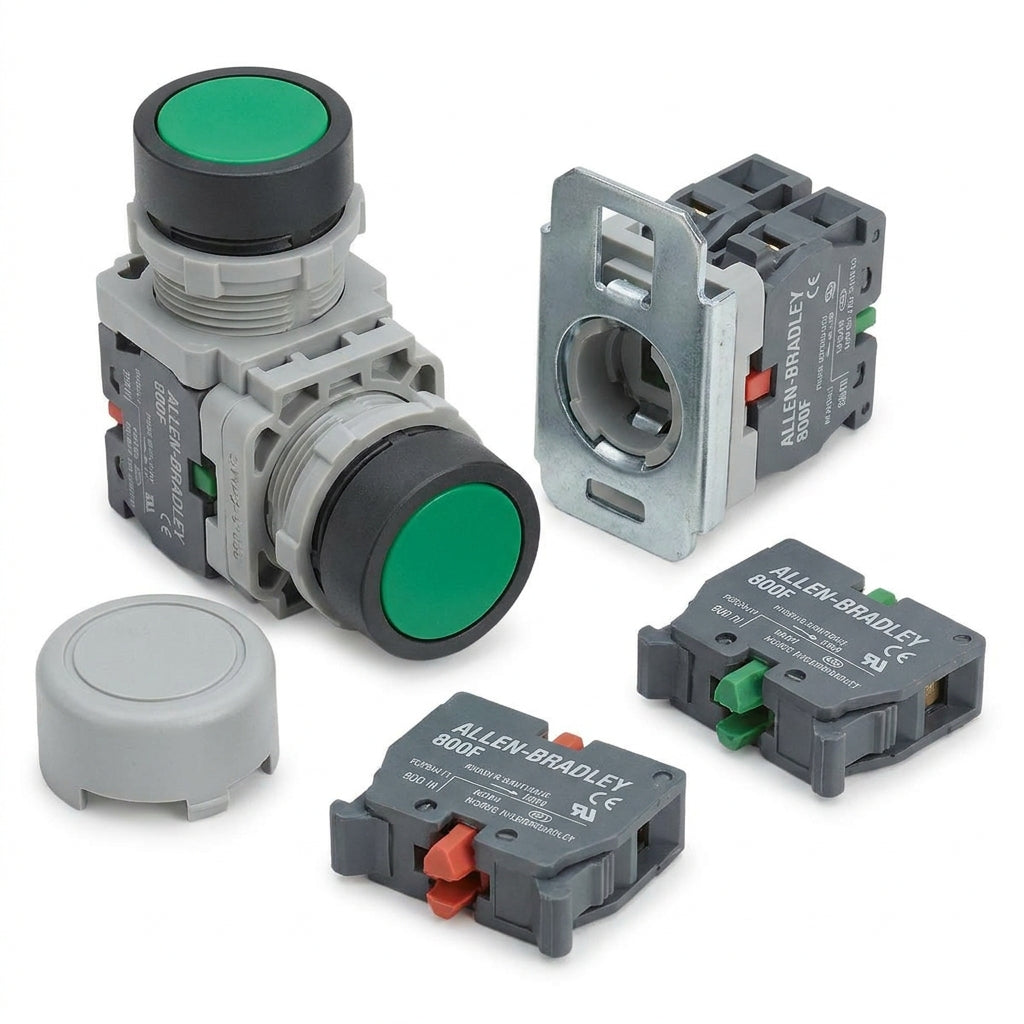 ALLEN-BRADLEY 800F-35WU879 BOTONES PULSADORES BOTONERAS Y ACCESORIOS