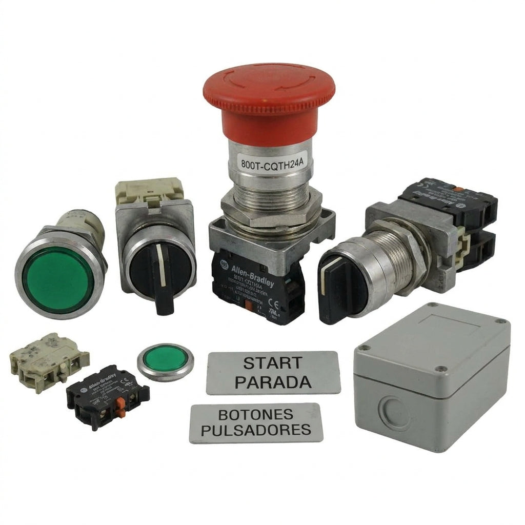 ALLEN-BRADLEY 800T-CQTH24A BOTONES PULSADORES BOTONERAS Y ACCESORIOS