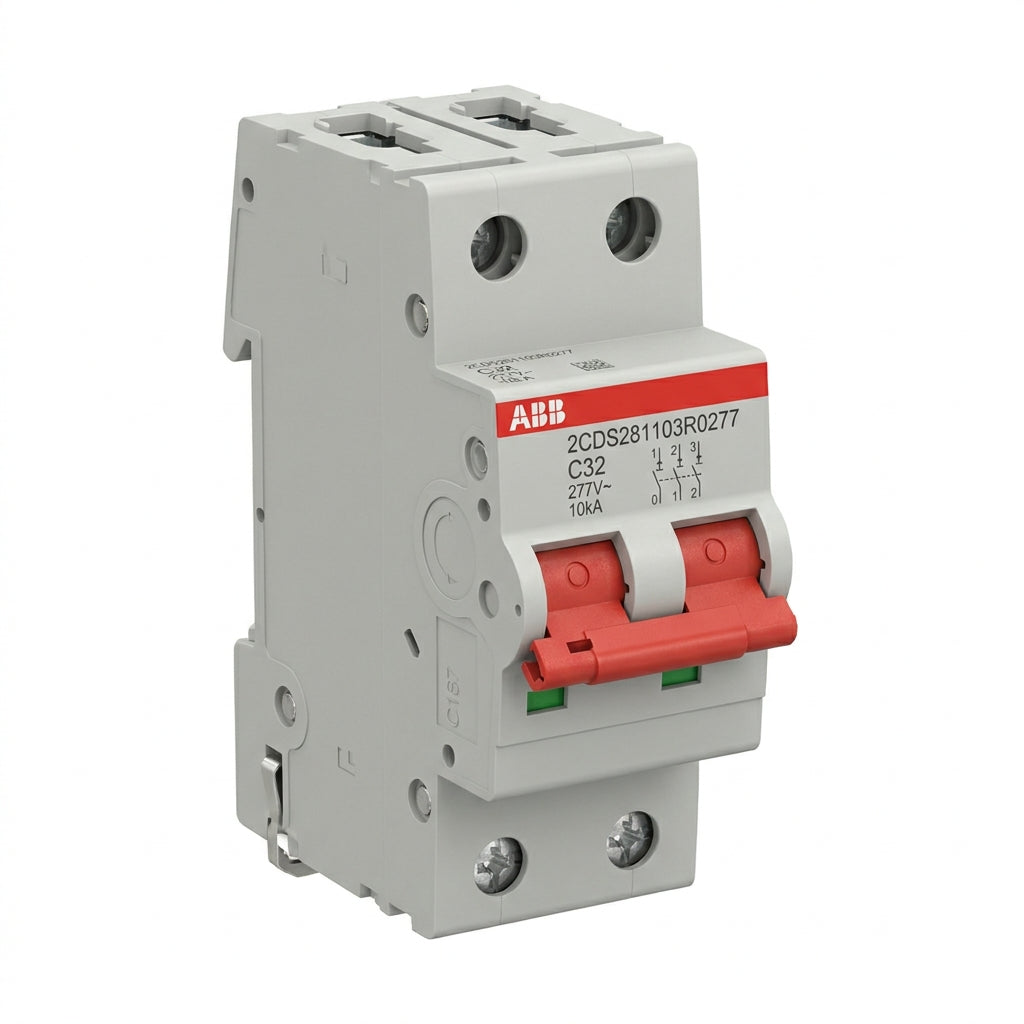ABB 2CDS281103R0277 INTERRUPTORES TERMOMAGNETICOS MINIATURA RIEL DIN