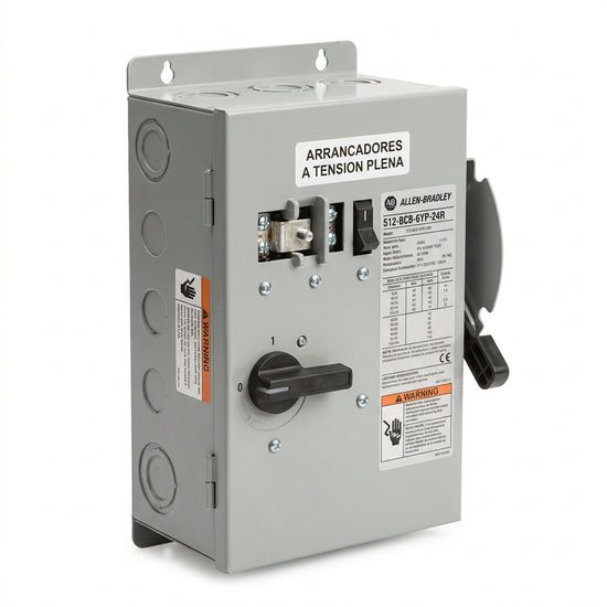 ALLEN-BRADLEY 512-BCB-6YP-24R ARRANCADORES A TENSION PLENA