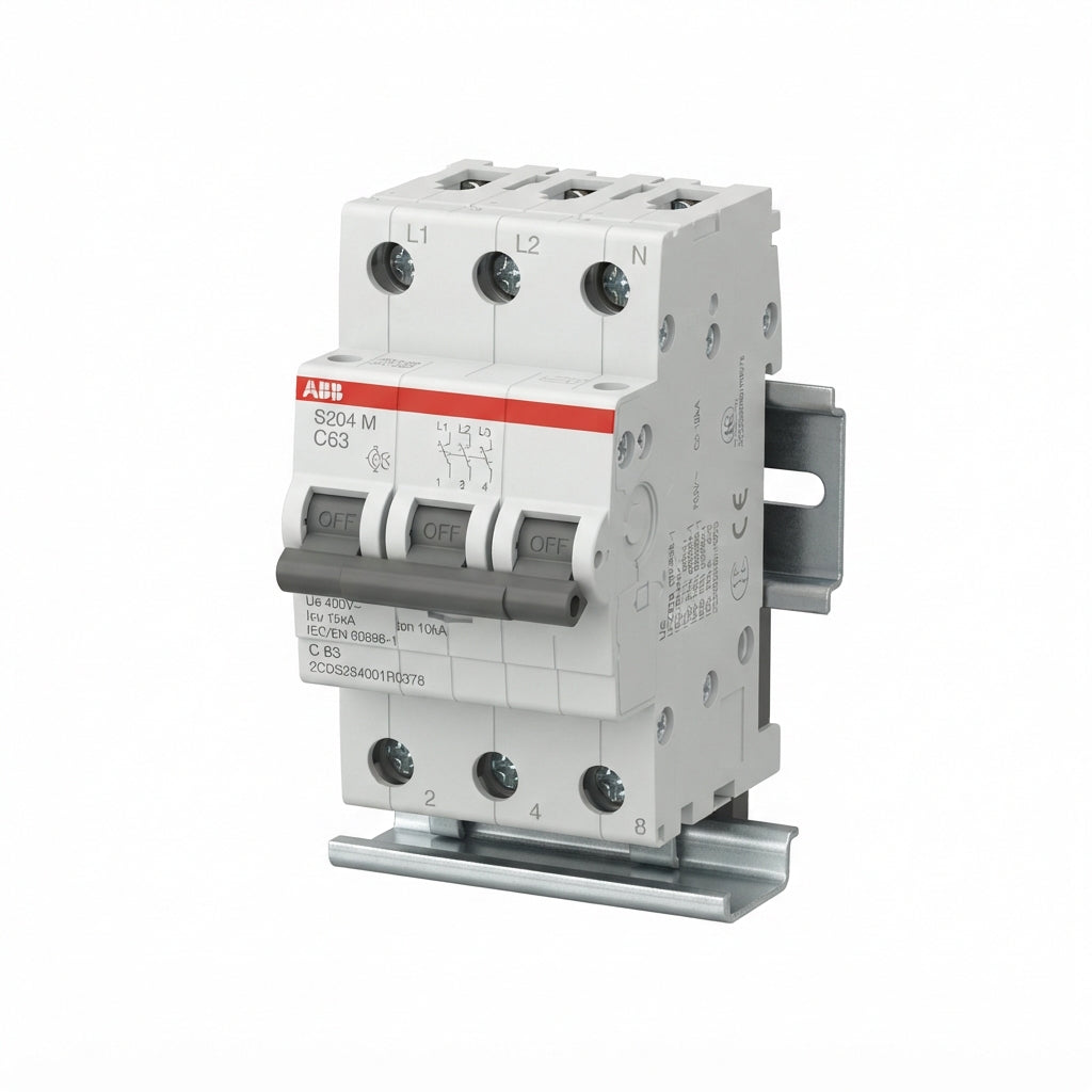 ABB 2CDS284001R0378 INTERRUPTORES TERMOMAGNETICOS MINIATURA RIEL DIN
