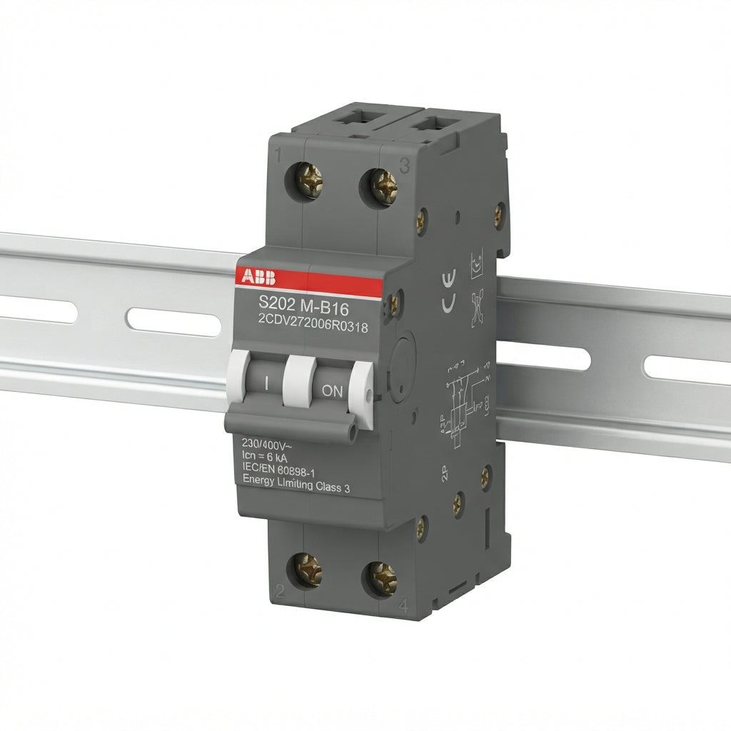 ABB 2CDV272006R0318 INTERRUPTORES TERMOMAGNETICOS MINIATURA RIEL DIN
