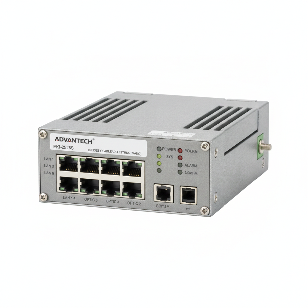 ADVANTECH EKI2526SAE EQUIPO DATACOM (REDES Y CABLEADO ESTRUCTURADO)