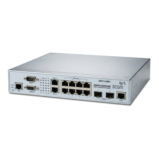 3COM 3C63114-8DS1 EQUIPO DATACOM (REDES Y CABLEADO ESTRUCTURADO)