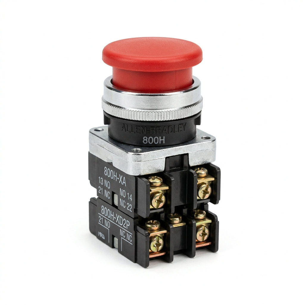 ALLEN-BRADLEY 800H-PPB16RD2P BOTONES PULSADORES BOTONERAS Y ACCESORIOS