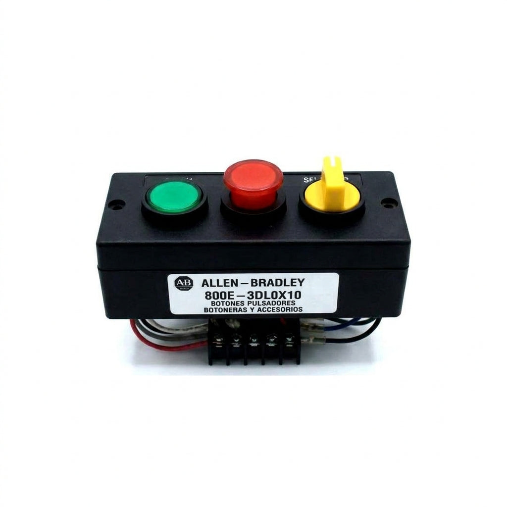 ALLEN-BRADLEY 800E-3DL0X10 BOTONES PULSADORES BOTONERAS Y ACCESORIOS